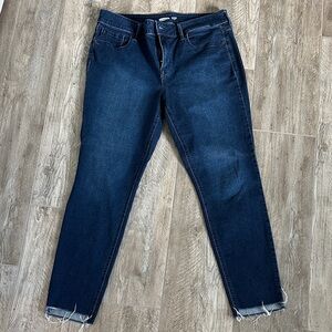 Old Navy Dark Indigo Women's Ankle Jeans